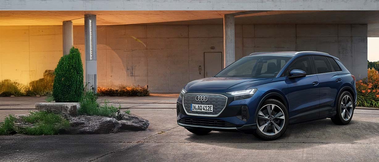 Der Audi Q4 SUV e-tron 150 kW