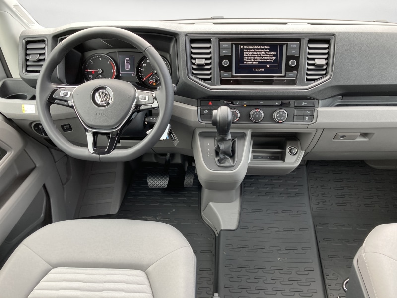 Volkswagen - Grand California 600 Motor: 2,0 l TDI EU6 SCR    Getriebe: Frontantrieb 8-Gang-Automatikgetriebe Radstand: 3640 m , 