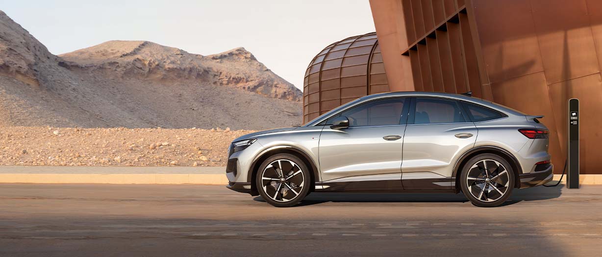 Der Audi Q4 Sportback e-tron