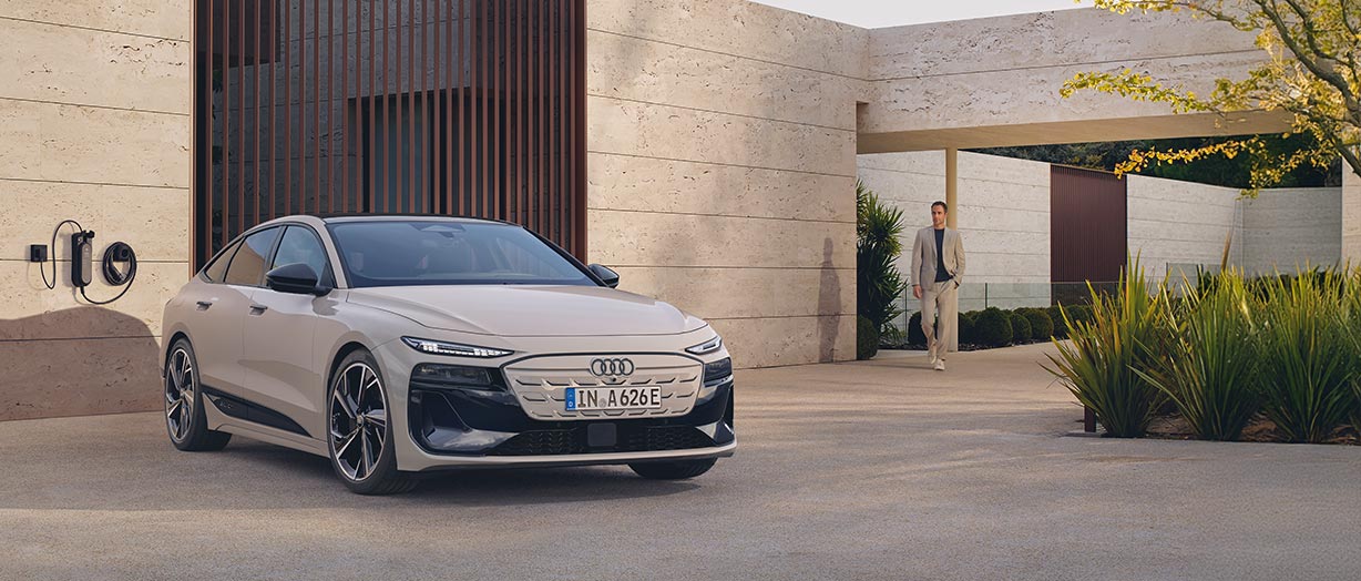 Der Audi A6 Avant e-tron 210 kW