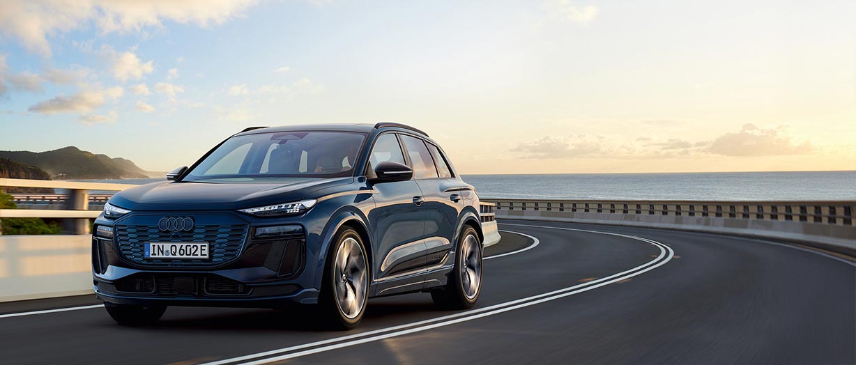 Der Audi Q6 SUV e-tron