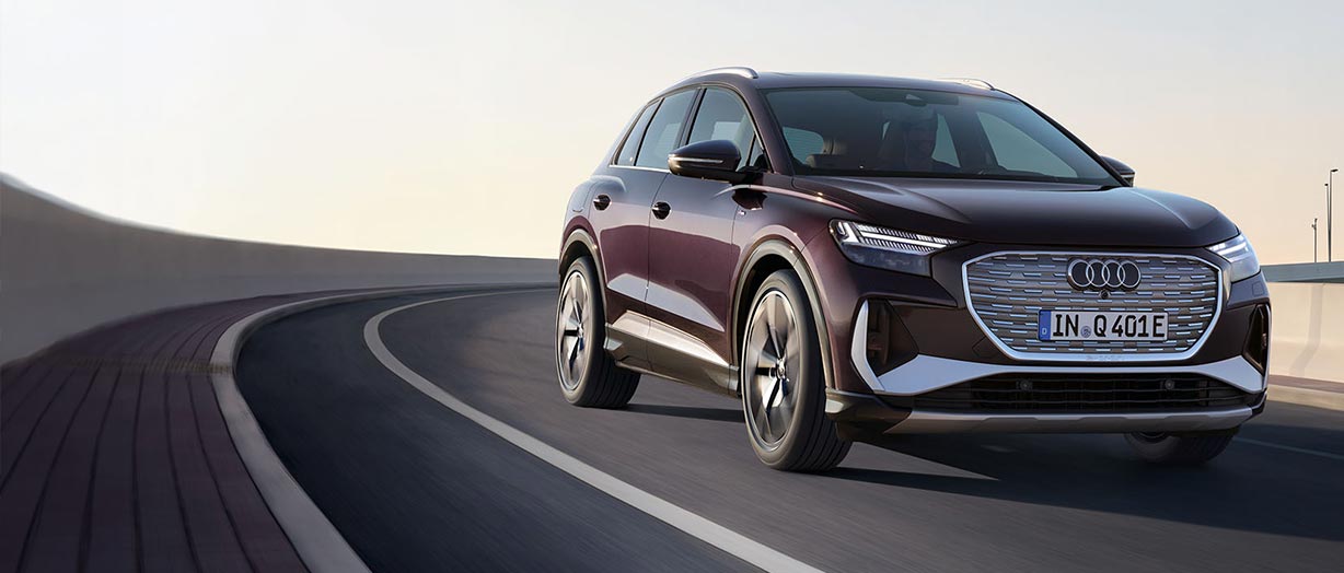Der Audi Q4 e-tron