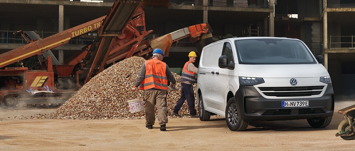 Der neue Transporter inkl. Würth Regaleinbau