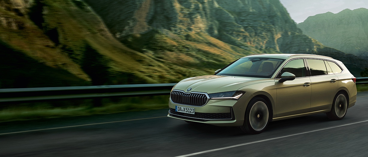 Der ŠKODA Superb Combi Selection