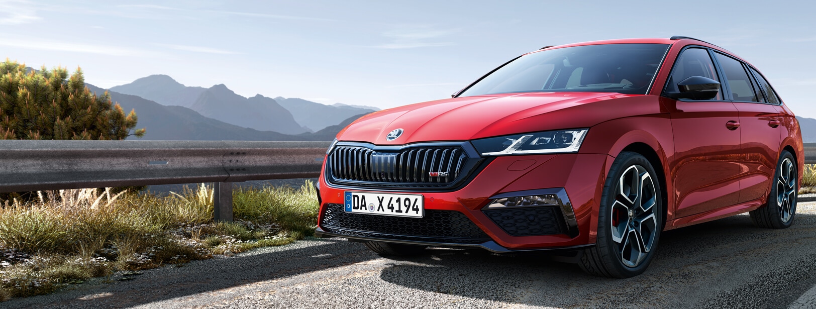 Der ŠKODA OCTAVIA Combi RS TSI